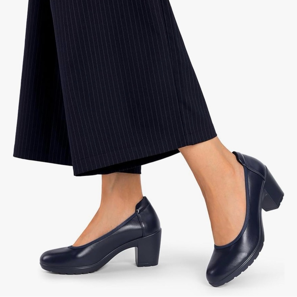 Dream Pairs Navy Blue Heels